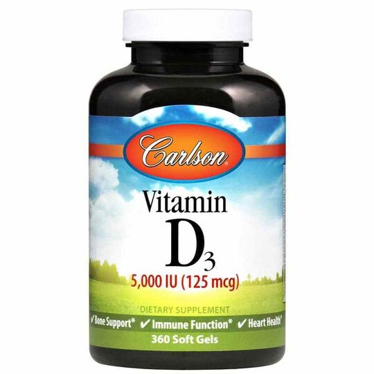 Vitamin D3 5,000 IU, CL